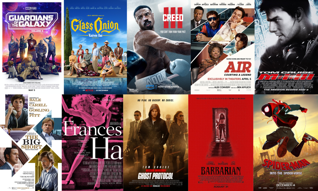 Ranking my watched films of 2023 so&nbsp;far